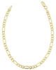 14K Italian Gold Figaro Chain Bracelet