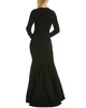 Michael Kors Collection Wool-Blend Fishtail Gown