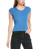Lafayette 148 New York Marled V Neck Sweater