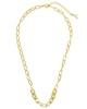 Sterling Forever 14K Plated CZ Samar Necklace