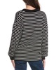 the knit stripe polo pullover