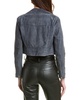 AllSaints Dalby Crop Leather Jacket