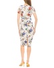 Alexia Admor Robin Crewneck Draped Midi Dress