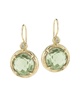 I. Reiss Color Collection 14K 2.78 ct. tw. Diamond & Green Amethyst Earrings