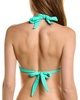 Shoshanna Bow Front Halter Bikini Top