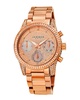Akribos XXIV Women's Stainless Steel Diamond Accent Watch