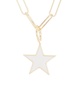 ADORNIA 14K Over Silver Star Necklace