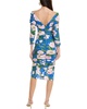 ruched midi dress