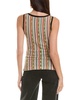 M Missoni Ribbed Wool Tank