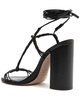 SCHUTZ Amunet Block Leather Sandal