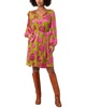 tribeca silk-blend dress
