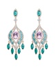 Eye Candy LA Luxe Collection Boho cubic zirconia Crystal Drop Earring