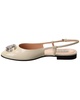 Gucci Double G Patent Slingback Ballerina Flat