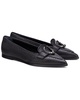 AGL Rei Piercing Leather Ballet Flat
