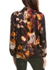 AllSaints Zola Mars Silk-Blend Top