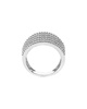 Silver 1.00 ct. tw. Lab-Grown Diamond Ring