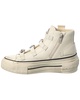 razor leather platform high-top sneaker