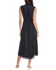 drapey stripe tiered maxi dress