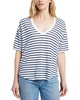 Faherty Linen V Neck T-Shirt