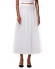 tulle midi skirt