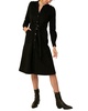 Hale Bob Straight Ultra Suede Gown