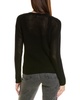 mesh crewneck cashmere sweater