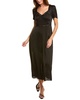 The Kooples Lace Trim Midi Dress