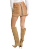 AllSaints Shai Leather Mini Skirt