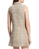 mix tweed military mini dress