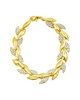 ADORNIA 14K Plated Statement Bracelet