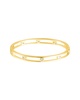 ADORNIA 14K Plated CZ Studded Bangle Bracelet