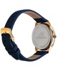 Akribos XXIV Women's Leather & Silk Diamond Watch
