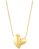 ADORNIA 18K Plated Tarnish Resistant Oversized Puffy Necklace