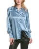 AllSaints Oana Silk-Blend Shirt
