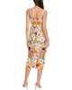 Sam Edelman 3D Multi-Flower Midi Dress