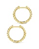 Sterling Forever 14K Plated Bubble Hoops