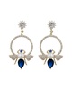 Eye Candy LA CZ Queen Bee Statement Earrings