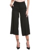crop wide leg linen-blend pant