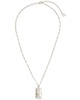 Sterling Forever Capricorn Constellation Dog Tag Necklace