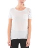 Woolrich See-Through Silk Soft T-Shirt