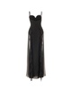 Long Dress With Transparencies