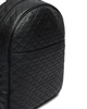 All-over Debossed Logo Zipped Backpack