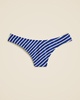 '90s high-leg bikini bottom in stripe