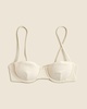 Balconette underwire bikini top