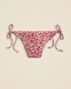 String hipster bikini bottom in Liberty® Eliza's Red fabric