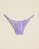 '90s no-tie string bikini bottom in gingham