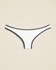 1989 high-leg tipped bikini bottom