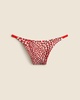 '90s no-tie string bikini bottom in reversible print