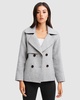 I'm Yours Wool Blend Peacoat