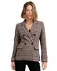 Piccadilly Wool Blend Plaid Blazer
